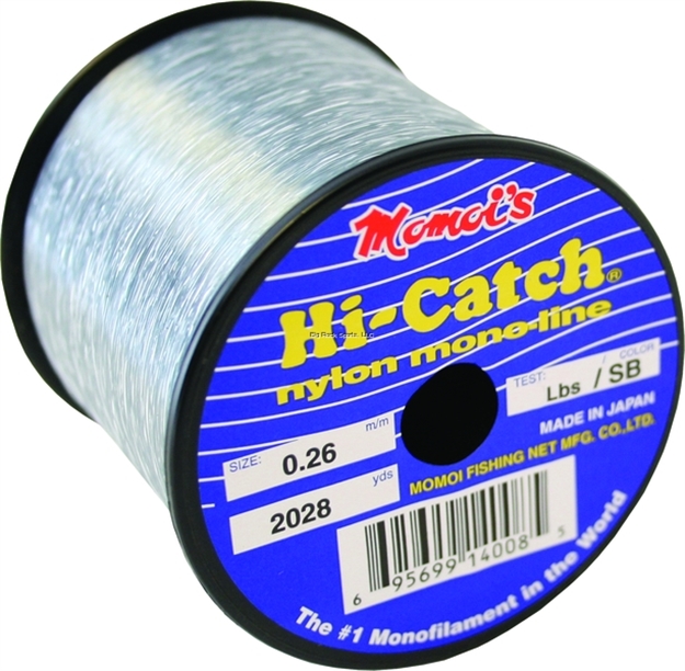 Picture of Momoi Hi-Catch Mono Line 50Lb 280Yd Smoke Blue 1/4Lb Spool