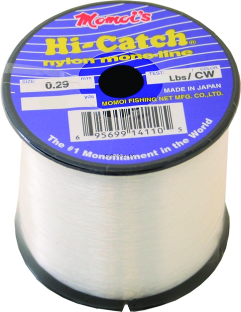 Picture of Momoi Hi-Catch Mono Line 60Lb 253Yd Clear White 1/4Lb Spool