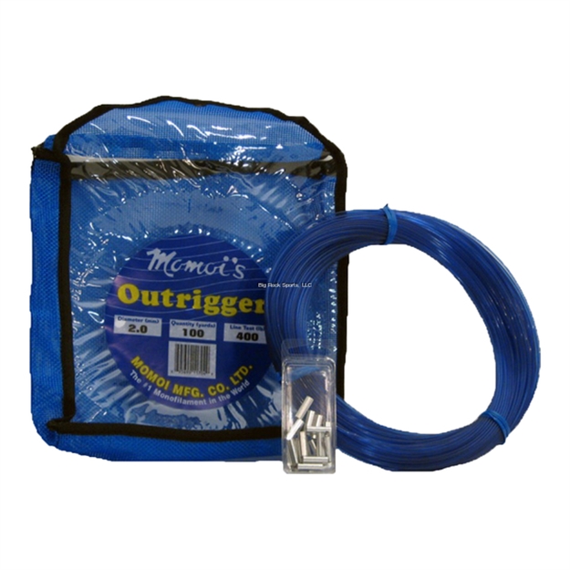 Picture of Momoi Outrigger Mono 100Yd Coil 400# Test Dark Blue