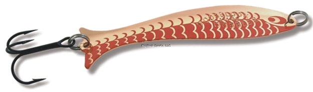 Picture of Mooselook Junior Wobbler Spoon 2-1/2" 1/6Oz Copper/Orange