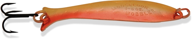 Picture of Mooselook Junior Wobbler Spoon 2-1/2" 1/6Oz Orange Monkey