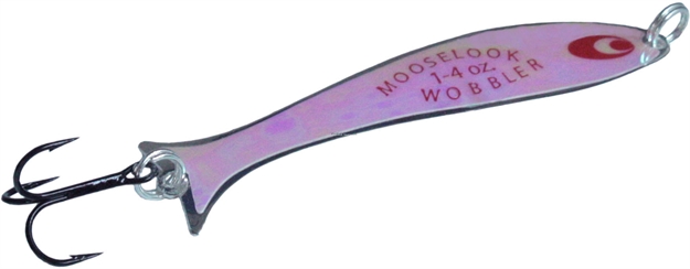 Picture of Mooselook Junior Wobbler Spoon 2-1/2" 1/6Oz Rainbow Smelt