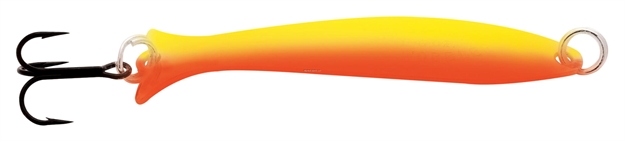 Picture of Mooselook Junior Wobbler Spoon 2-1/2" 1/6Oz Yellow/Orange
