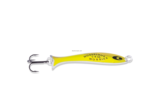 Picture of Mooselook Medium Wobbler Spoon 3-1/8" 1/4Oz Banana Jelly Silver Back