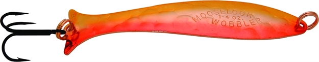 Picture of Mooselook Medium Wobbler Spoon 3-1/8" 1/4Oz Orange Monkey