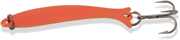 Picture of Mooselook Midget Wobbler  1-7/8" 1/12Oz  Fluorescent Orange Silver Back