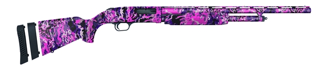 Picture of Moss 500 Super Bantam Pump Action Shotgun, 20 Ga., 22" Bbl, Synthetic Stock, Muddy Girl Wild, 5+1 Rnd 54161 015813541619