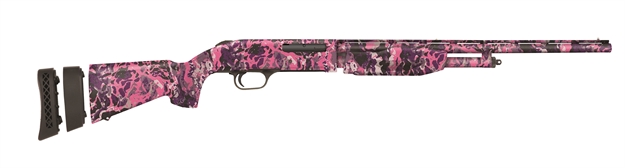 Picture of  Mossberg 50364 510 Super Bantam Mini 410 Gauge Pump 3" 2+1 Overall Muddy Girl Wild 18.50" Vent Rib Barrel, Steel Receiver & Adj Lop Synthetic Stock, Right Hand, Modified Choke 015813503648