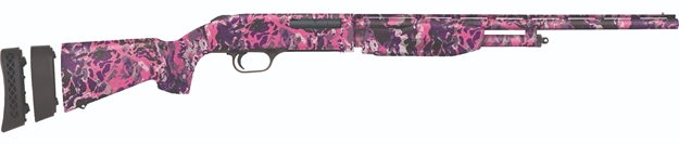 Picture of  Mossberg 50364 510 Super Bantam Mini 410 Gauge Pump 3" 2+1 Overall Muddy Girl Wild 18.50" Vent Rib Barrel, Steel Receiver & Adj Lop Synthetic Stock, Right Hand, Modified Choke 015813503648