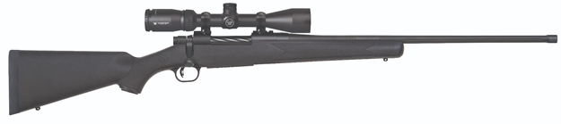 Picture of Mossberg Patriot Bolt Action Rifle, 7Mm Rem Mag, 24" Threaded Bbl, Synthetic Stock, Vortex Crossfire, 3-9X40 Scope, 3+1 Rnd 28125
