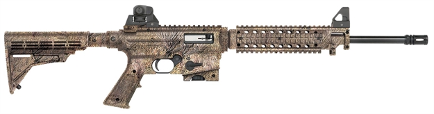 Picture of Mossberg 37241 715 Tactical Flat Top 22Lr Fixed Mobr 10+1 Semi 16.25" Black