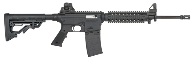 Picture of Mossberg 37250 715T  22 LR 16.25" 10+1 Black Synthetic Muzzle Brake