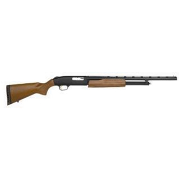 Picture of  Mossberg 54132 500 Bantam Youth 20 Gauge Pump 3" 5+1 22" Blued Vent Rib Barrel, Blued Steel Receiver, Fixed Hardwood Stock, Right Hand, Accu-Set Chokes 015813541329