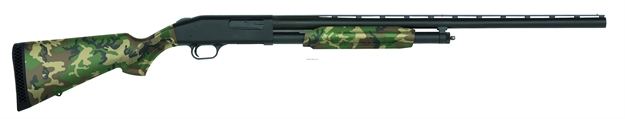 Picture of Mossberg 500 Field Pump Action Shotgun, 12 Ga, 28" Bbl, US Woodland Camo, 5+1 Rnd, Brs Exclusive