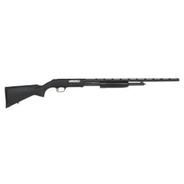 Picture of  Mossberg 50112 500 Bantam Youth 410 Gauge Pump 3" 5+1 24" Blued Vent Rib Barrel, Blued Steel Receiver, Fixed Black Synthetic Stock, Right Hand, Fixed Full Choke 015813501125