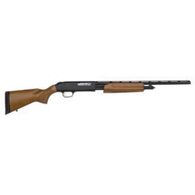Picture of  Mossberg 57120 505 Bantam Youth 410 Gauge Pump 3" 4+1 20" Blued Steel Vent Rib Barrel, Blued Steel Receiver, Fixed Hardwood Stock, Right Hand, Modified Choke 015813571203