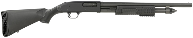 Picture of Mossberg 52153 590  12 Gauge 6+1 18.50", Black, Synthetic Flex Stock, Cyl. Bore