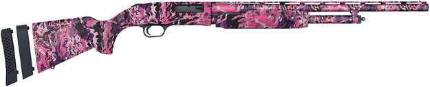 Picture of  Mossberg 54161 500 Super Bantam Youth 20 Gauge Pump 3" 5+1 Overall Muddy Girl Wild 22" Vent Rib Barrel, Steel Receiver & Adj Lop Synthetic Stock, Right Hand