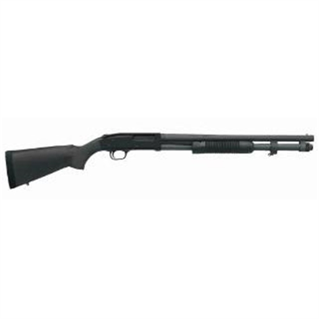 Picture of  Mossberg 51660 590A1 Tactical 12 Gauge 8+1 3" 20" Heavy-Walled Barrel, Parkerized Finish, Drilled & Tapped Receiver, Mil-Spec Construction W/Metal Trigger Guard & Safety, Synthetic Stock
