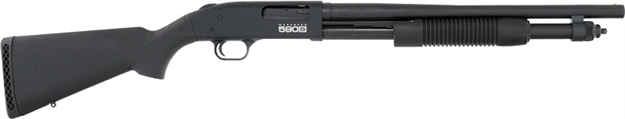 Picture of Mossberg 590 12Ga. 9-Shot 18.5" 1.75-3" Matte Blue Synthetic