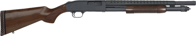 Picture of Mossberg 590 Persuader 12Ga. 6-Shot 18.5" Cyl Bead Sight Heat Shld