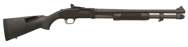 Picture of Mossberg 590A1 9-Shot Tactical Pump Shotgun 12 GA 3" 20" Cyl Parkerized Speedfeed 9 Rnd 51668