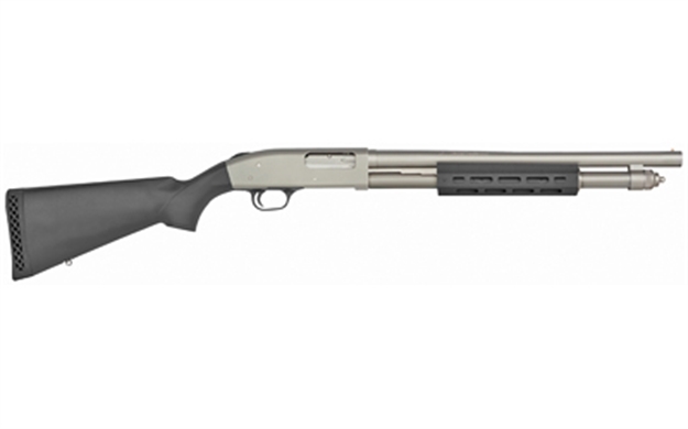 Picture of Mossberg 590A1 Pump Shotgun, 12 Ga, 18.5"Bbl, Mlok Forend,Bead Sight, Marinecoat, 6+1 Rnd 50767
