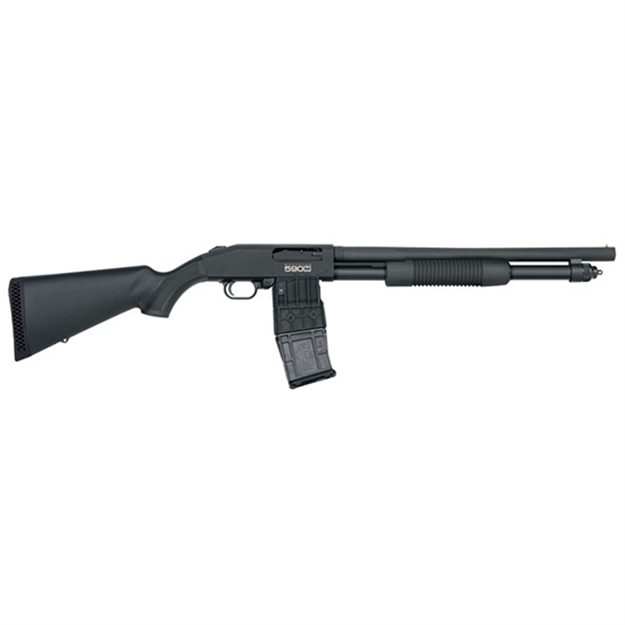 Picture of Mossberg 590M Pump Shotgun 12 GA 18.5" Bbl 2.75" Chamber 10Rd Blk Syn Stk Bead Sight 50205 015813502054
