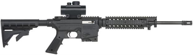 Picture of Mossberg 715T Flat Top Semi-Auto Rifle 22 Lr, Rh, 16.25 In, Blued, Syn Stock, 10+1 Rnd, Std Trigger 37232