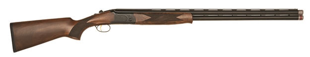 Picture of Mossberg 75473 Gold Reserve  Full Size 12 Gauge Break Open 3" 2Rd 30" Blue Polished Over/Under Vent Rib Barrel, Black Polished Engraved Stainless Steel Receiver, Fixed Black Walnut Stock, Right Hand 75474 884110754745