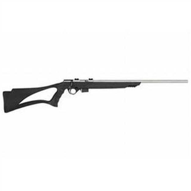 Picture of Mossberg 817 Bolt Rifle 17 Hmr, Rh, 21 In, Brushed Chrome, Syn Stk, 6+1 Rnd 38183