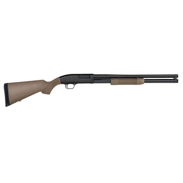 Picture of Mossberg Maverick 88 Pump Shotgun 12 Ga, 3", 20" Bbl, 8 Shot, Fde Synthetic, 6 Rnd 31048