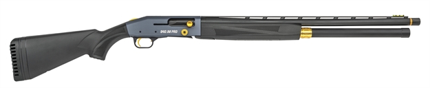 Picture of Mossberg 940 JM Pro Semi-Auto Shotgun, 12 Ga., 3", 24" VR Bbl, Tungston Grey Rec./Matte Blue Bbls, Black Synth. Stock, 9+1 Rnd 85111