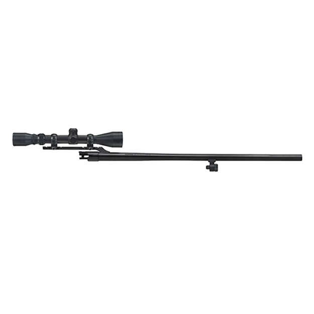 Picture of  Mossberg 95355 Oem  12 Gauge 24" Slug Barrel W/Cantilever Mount, Fully Rifled Bore & Blued Finish, For Use W/Mossberg 535 Ats, Includes 3-9X40mm Scope 015813953559