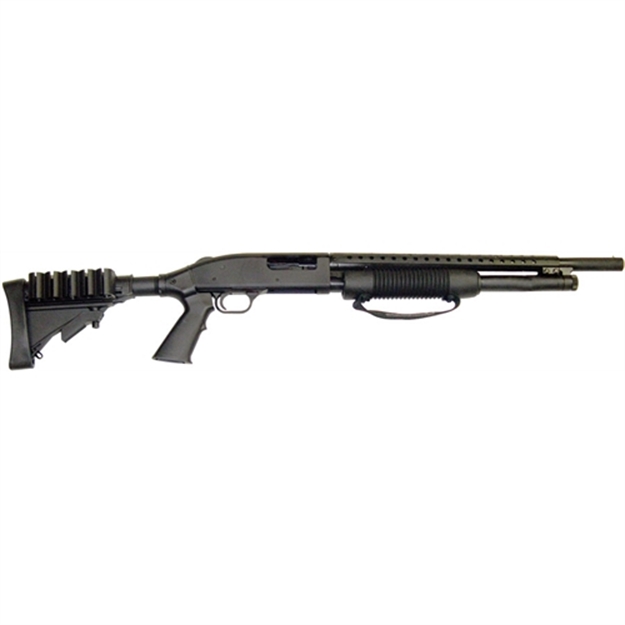 Picture of Mossberg 500 12/18.5 Matte 6Pos Stk   # 52440 015813524407