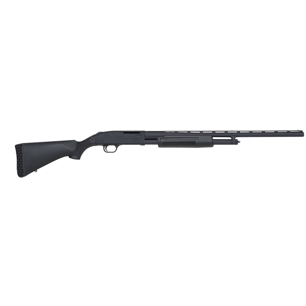 Picture of Mossberg Flex 500 Hunting Pump Shotgun 20 Ga, Rh, 26 In, Blue, Syn, 6+1 Rnd, Accu-Set, Vent Rib, 3 IN
