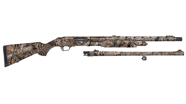 Picture of Mossberg 535 Pump Shotgun Combo 12Ga 24"/22" 6Rnd Lpa Fiber Optic Rifle Sights Xx-Full 1-36" Mobuc