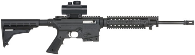 Picture of Mossberg 715T Flat Top Semi-Auto Rifle 22 Lr, Rh, 16.25 In, Blued, Syn Stock, 10+1 Rnd, Std Trigger