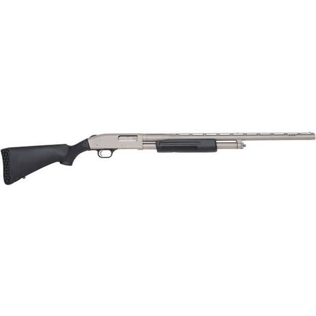 Picture of Mossberg Flex 500 All-Purpose Pump Shotgun 12 Ga, Rh, 26 In, Marinecote, Syn, 5+1 Rnd, Accu-Set, Vent Rib, 3 IN