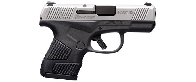Picture of Mossberg Mc-1Sc Semi-Auto Pistol, 9Mm, 3.4" Bbl, Matte Stainless Slide, Matte Black Frame, 1 6-Rnd 1 7-Rnd Mags, Sub-Compact 89006 015813890069