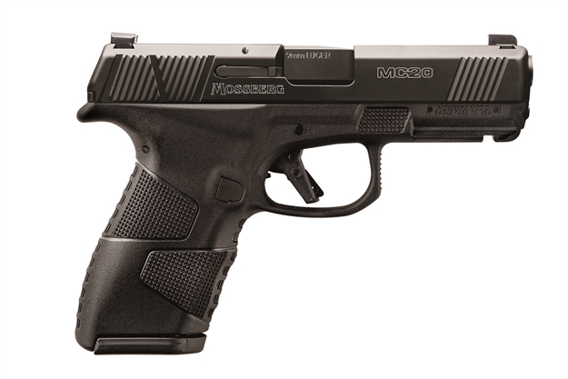 Picture of Mossberg Mc2c Semi-Auto Pistol, 9Mm, 4" Bbl, Black,  15+1 Extra 13Rnd Mag, Night Sights, 89016 015813890168