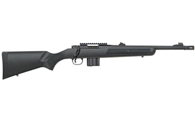 Picture of  Mossberg 27707 Mvp Patrol Full Size 300 Blackout 10+1 16.25" Matte Blued Threaded Bull Barrel, Matte Blued Stainless Steel Receiver W/Picatinny Rail, Black Fixed Synthetic Stock, Right Hand 015813277075