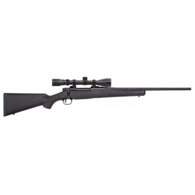 Picture of Mossberg Patriot Scoped Bolt Action Rifle 30-06 Spr, Rh, 22 In, Blue, Syn Stk, 5+1 Rnd, Lba Adj Trgr 27893