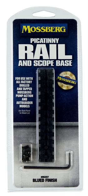 Picture of Mossberg Shotgun Picatinny Rail Scope Mount Blued 95207