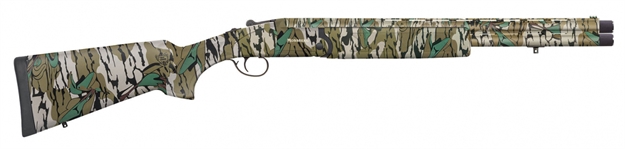 Picture of  Mossberg 75486 Silver Reserve Eventide Turkey Over/Under 20 Gauge 3" 2Rd 20", Mossy Oak Greenleaf, Synthetic Furniture, Fiber Optic Sight, Ext. Turkey Choke 884110754868
