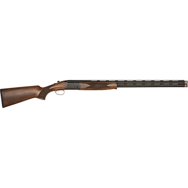 Picture of Mossberg 75472 Gold Reserve  Full Size 12 Gauge Break Open 3" 2Rd 30" Blue Polished Vent Rib Barrel, Silver Polished Stainless Steel Engraved Receiver, Fixed Black Walnut Stock, Right Hand 75473 884110754738