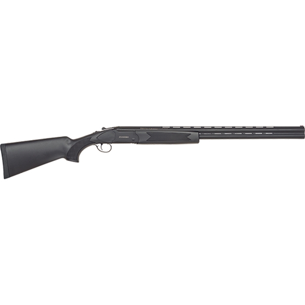 Picture of  Mossberg 75470 Silver Reserve Eventide Full Size 12 Gauge Break Open 3" 2Rd 28" Matte Blued Over/Under Vent Rib Barrel, Matte Blue W/Logo Steel Receiver, Black Synthetic Stock