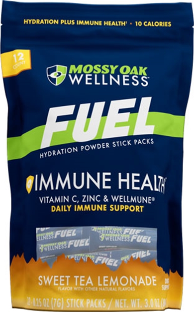 Picture of Mossy Oak Wellness Oak Wellness Fuel Immune Sweet Tea Lemonade 12 Stick PK