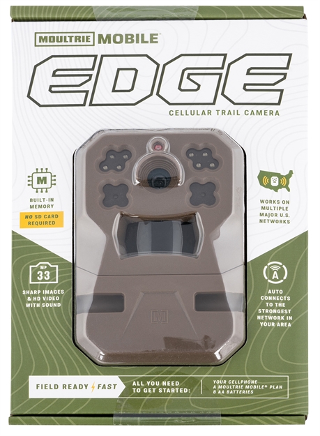 Picture of Moultrie Mcg14076 Mobile Edge  Brown Compatible W/ Moultrie Mobile App Built IN Memory (No SD Card Required) Memory MCG-14076