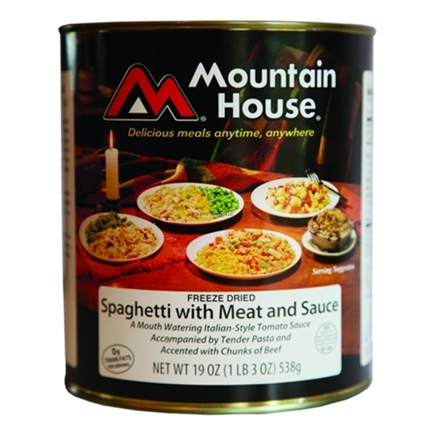 Picture of Mountain House #10 Can Spaghetti W/Meat Sause